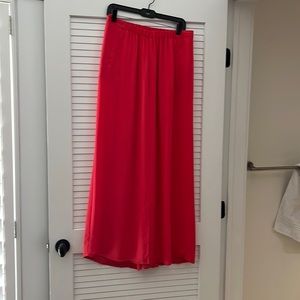 Zara plazzo orange pants